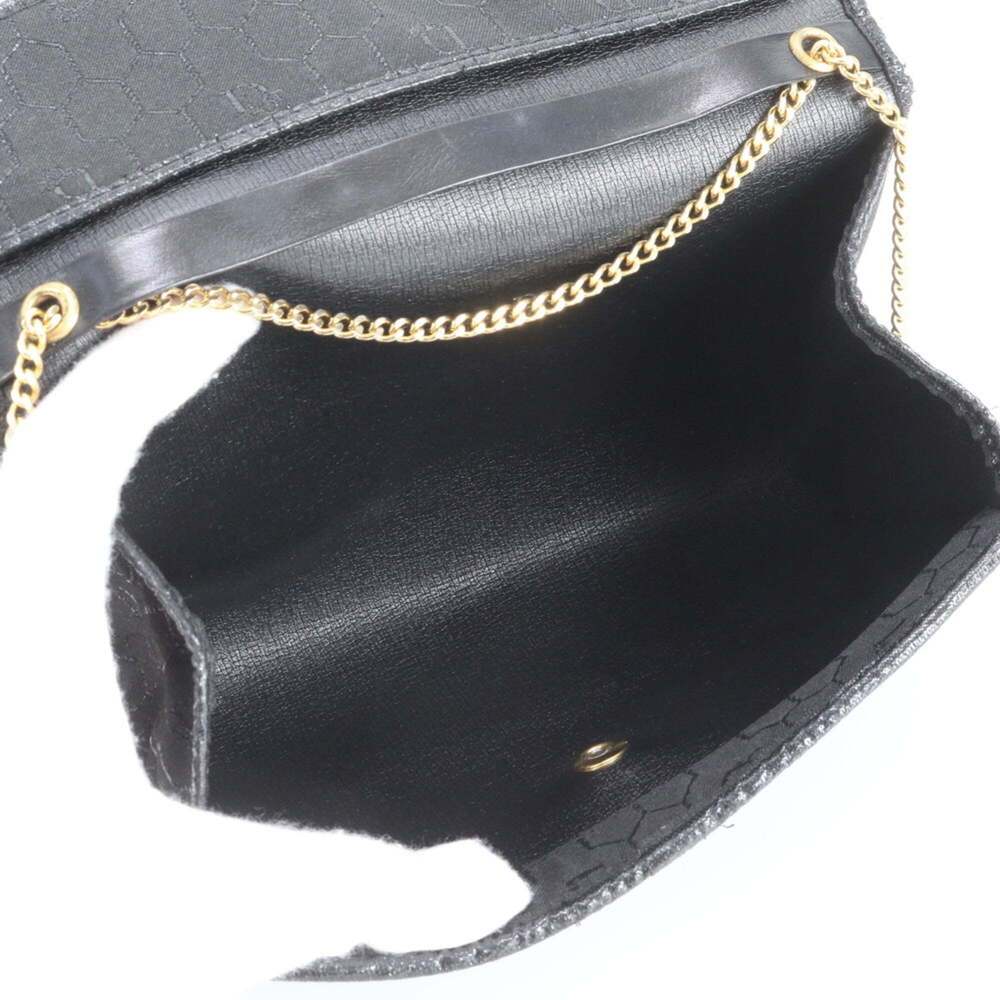 CHRISTIAN DIOR Black Leather Shoulder Bag - Picture 7 of 8